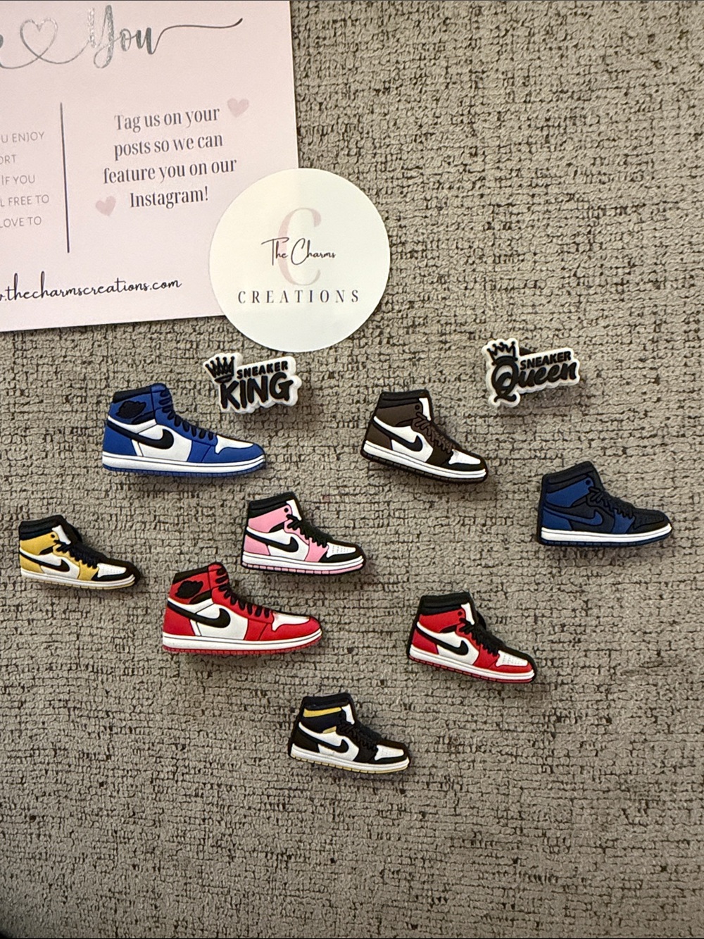 NIKE Sneaker - Crocs Charms